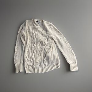 Talbots Size Medium Cable Knit Sweater Women’s